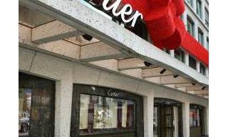 Grand reopening of the Cartier boutique at 35 rue du Rhône, Geneva
