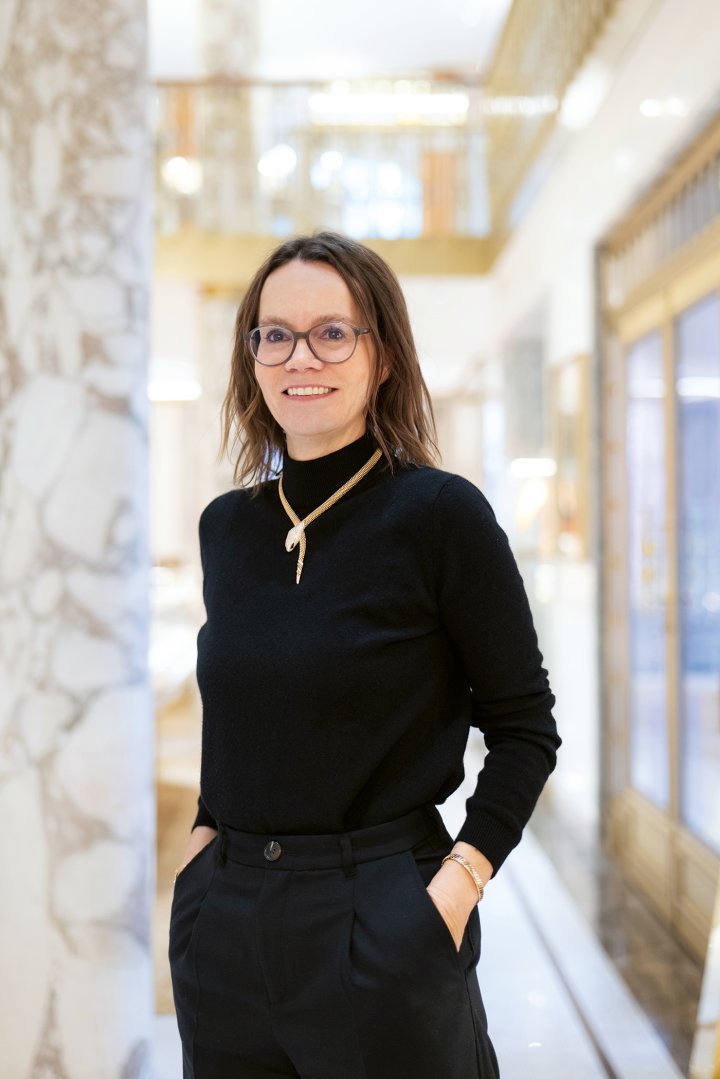 Corinne Le Foll, Director of Bvlgari's Jewellery and high jewellery division.