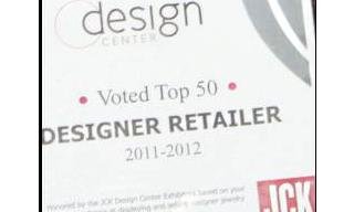 JCK Design Center Vegas announces its top 50 designer retailer stores for 2011/2012