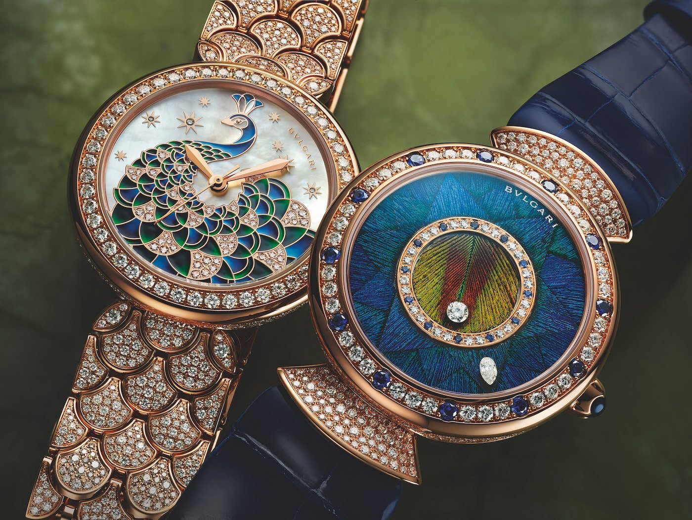 Bulgari unveils new Divas' Dream Peacock masterpieces