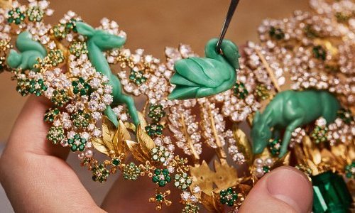 The Dior high jewellery workshop: where an enchanted forest grows