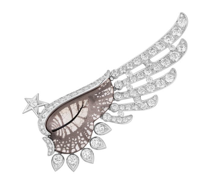 Chanel Reach for the Stars High Jewellery Collection, Five Wings brooch