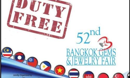 Thai government lifts import duty on gems and jewelry at 52nd Bangkok Gems & Jewelry Fair