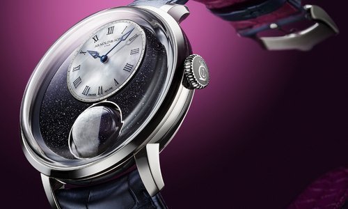 Arnold & Son unveils Luna Magna Platinum Moonlight Chiaroscuro