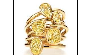 Tiffany Premiers Jewelry of Rare Yellow Diamonds