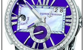 Ulysse Nardin - Executive Lady sparkles with color