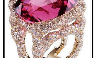 Frederique Zaavy's collection for Faberge in Kiev