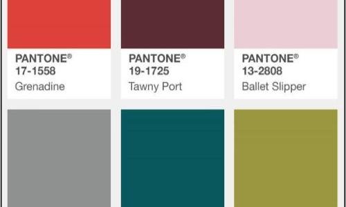 Pantone Fashion Color Report, Fall 2017