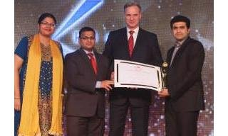 Kiran Gems is awarded Outstanding Enterprise of The Year - India 