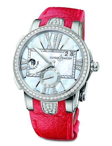 Ulysse Nardin Executive Lady sparkles with color