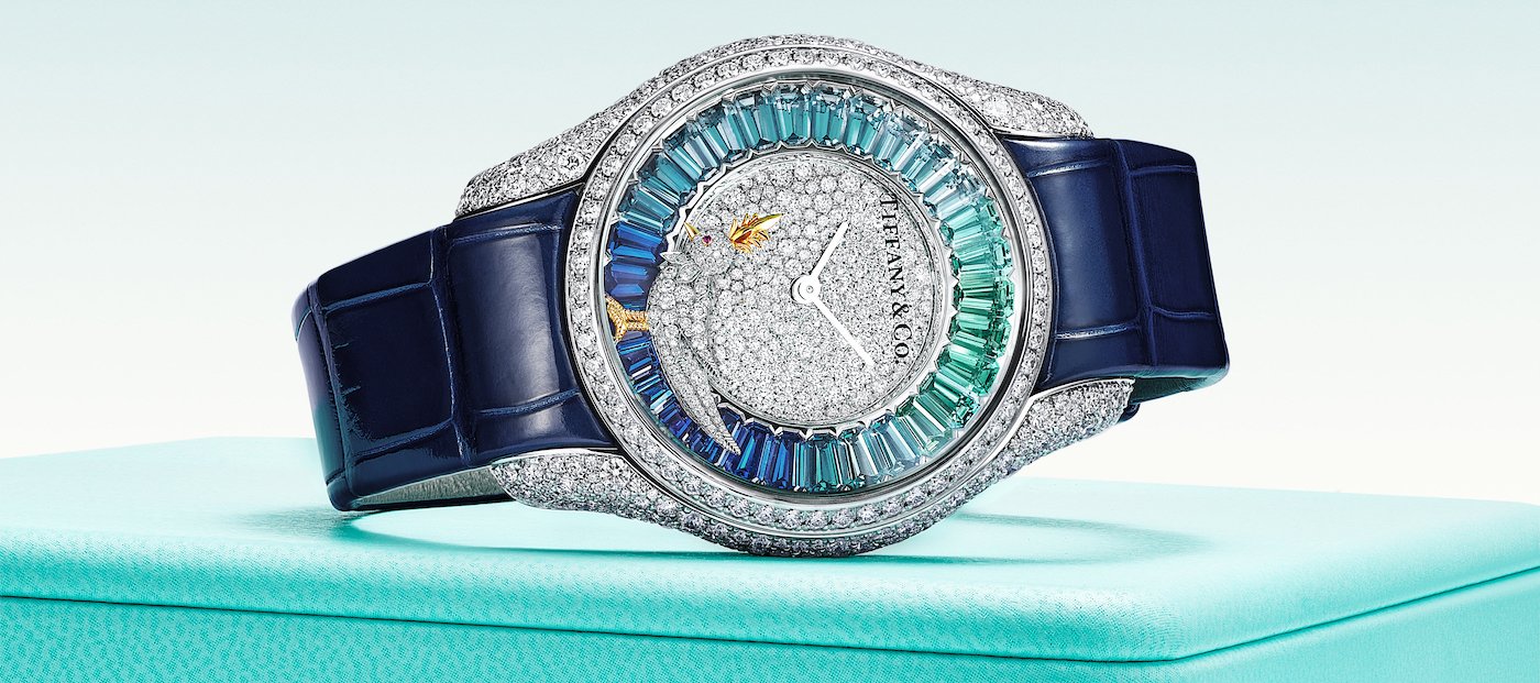 Schlumberger by Tiffany & Co. welcomes the Bird on a Rock jewellery watch