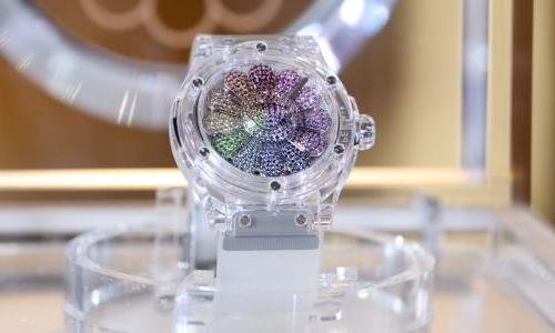 Hublot presents the Classic Fusion Takashi Murakami Sapphire Rainbow