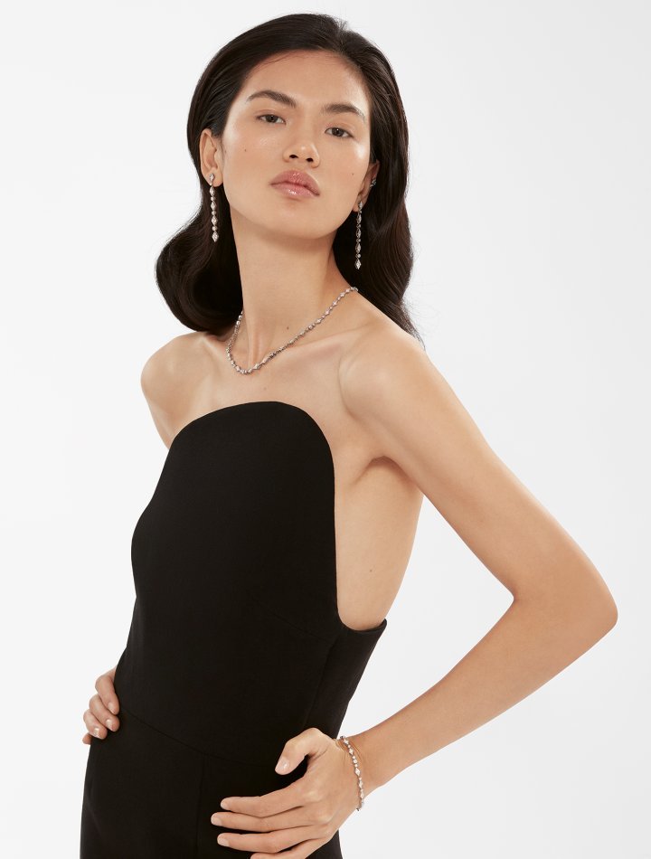 The Albermale collection worn by Qun Ye for Garrard's latest campaign.