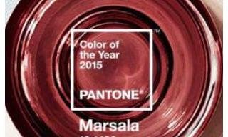 Pantone Reveals Color of the Year for 2015: PANTONE 18-1438 Marsala