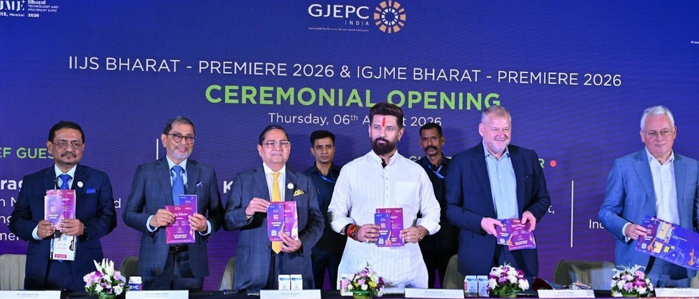 ‘Made in India' jewellery must become the world's trusted choice: Chirag Paswan at IIJS Bharat Premiere 2026