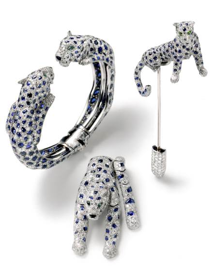 Panther Bracelet 1958, Brooch Panther 1957, Panther Brooch 1958