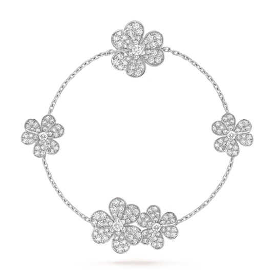 Frivole 5-flower bracelet