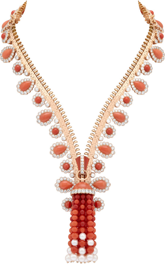 Zip Antique Orient necklace transformable into a bracelet