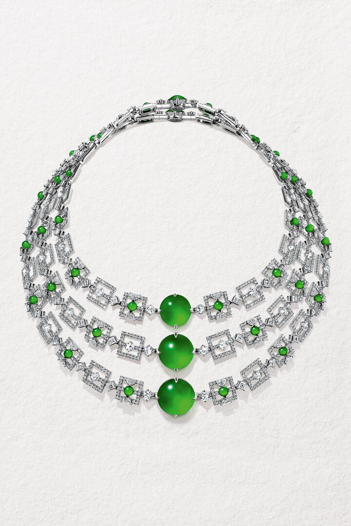 Heaven and Earth Necklace designed for Chow Tai Fook