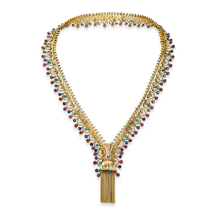 Zip necklace 1951 ©Van Cleef & Arpels
