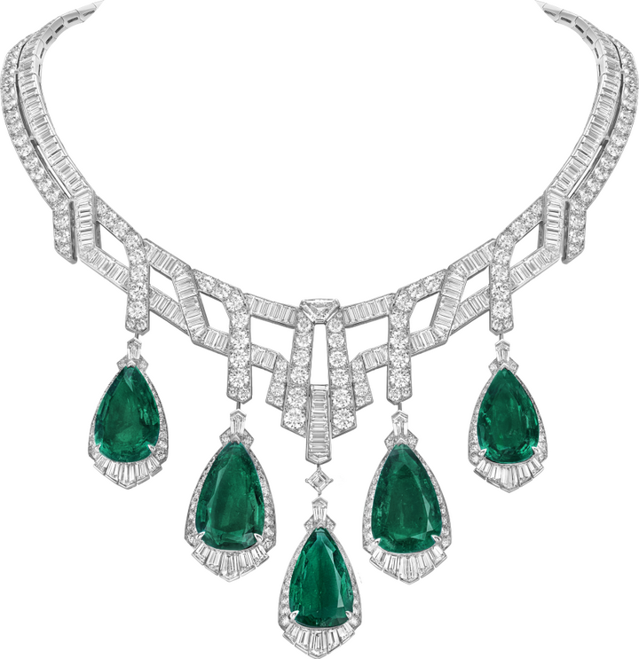 Merveille d'émeraudes necklace