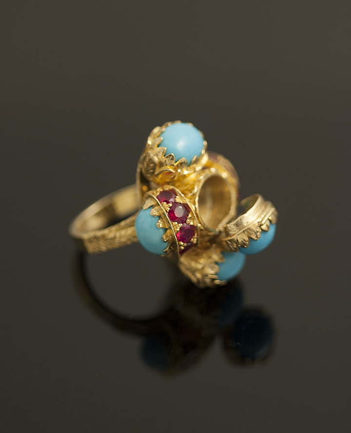 Desdemona ring, inspired by Shakespeare's Othello
