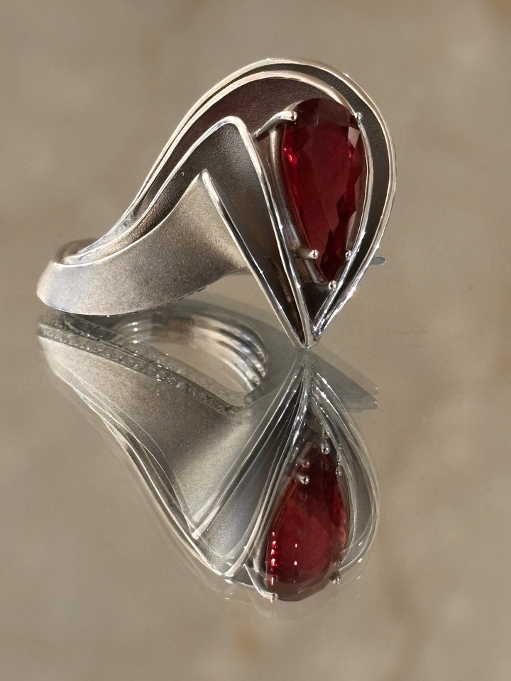 The Germina ring designed by Ahmad Torkmany.